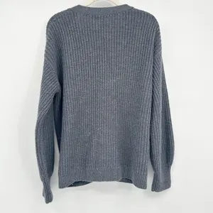 Aritzia Wilfred Oversized Chunky‎ Knit Merino Wool Storybook Cardigan Sweater M thumbnail 10