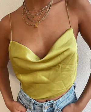 Et Clet Lime Green Two Piece Skirt Set thumbnail 4