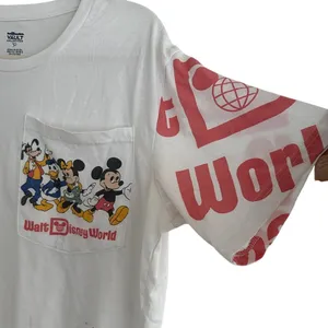 Disney Parks 50th Vault Collection Mickey Friends Oversized Pocket Tee L thumbnail 7