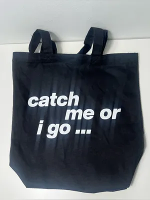 Dua Lipa Radical Optimism Tour Japan VIP Exclusive Black Canvas Tote Bag Merch thumbnail 5