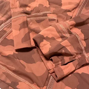 lululemon athletica Pink Camo Zip-Up Jacket thumbnail 3