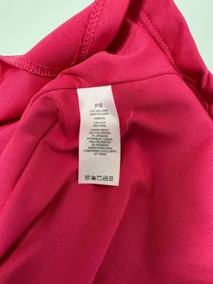 Garage Red Sleeveless Back Lace-Up Dress = Size‎ S. thumbnail 10