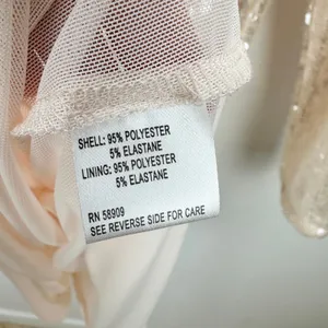 Gianni Bini Ruby Sequin Mini Dress Long Sleeve Cream Party Cocktail Small NWT thumbnail 8