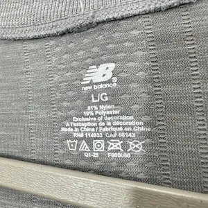 New Balance Women's Heather Gray Quarter Zip Long Sleeve Running Top‎ NWT thumbnail 5