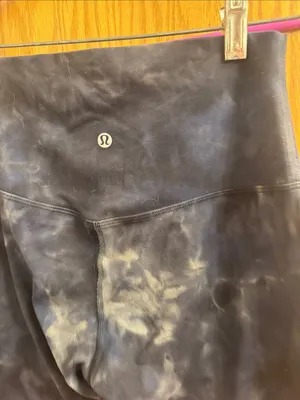 lululemon athletica Black Tie-Dye High-Waist Leggings thumbnail 5