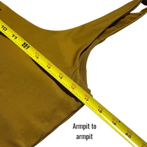 Fabletics Lydia Built In Bra Tank‎ Golden Dijon Athletic Comfort Stretch XL/XXL thumbnail 8
