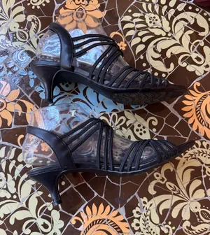 IMPO Stretch Elastic Strappy kitten Heels Sz: 8.5 thumbnail 1