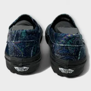 Vans Style 53 Velvet Paisley Blue Slip On Creeper Womens 8 Mens 6.5 NWOB thumbnail 5