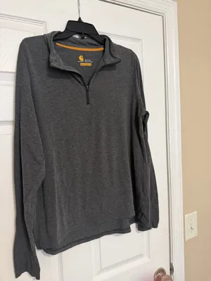 Carhartt Men's Slightly Fitted Quarter-Zip Pullover thumbnail 2