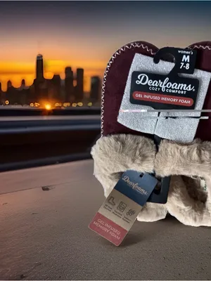 Dearfoams Cozy Comfort Women's Size n (7-8) Moc Toe Clog Slippers. New with Tag thumbnail 14