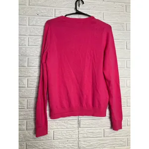 Boden Crewneck Sweater Womens Small Pink Excellent Pointelle Cotton Blend‎ K0833 thumbnail 4