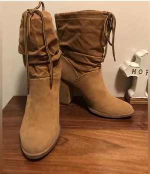 Slouchy bootie tan size 11 thumbnail 5