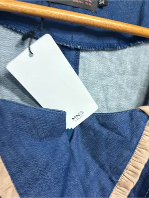 MNG Love To Lounge Denim blouse size xl thumbnail 5