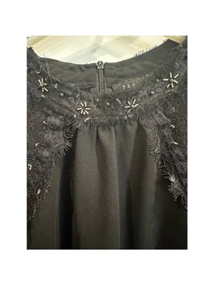 Panitti Black Lace Blouse XL thumbnail 5