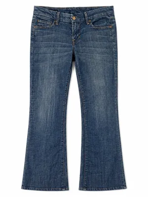 Citizens of Humanity Faye Wide Leg Flare Jeans Size 25 Blue Low Rise Vintage Y2K thumbnail 1