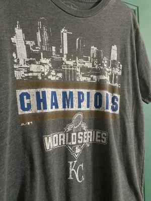 Kansas City Royals Majestic Threads T-Shirt World Series thumbnail 2