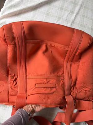 Dagne Dover Orange Neoprene Tote thumbnail 14
