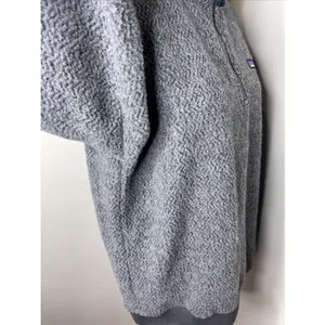 Patagonia Woolyester Fleece Pullover Women's Large Gray 1/4 Zip thumbnail 6