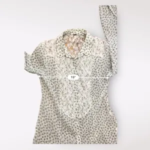 Free People All‎ That Glitters Button Down Shirt Size S thumbnail 3