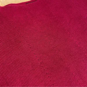 Chelsea & Theodore Cashmere Blend Sweater Fuchsia Sweater Women’s Size XL Soft thumbnail 8