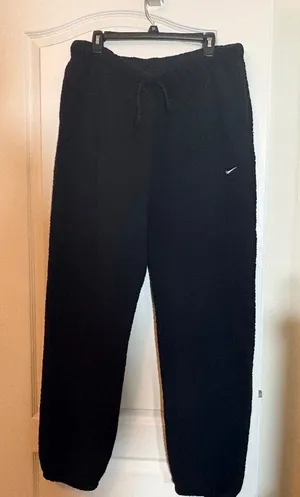Nike Women's Therma-FIT Workout Training Pants Fleece Black Sz XL thumbnail 1