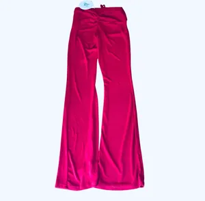 NWT Princess Polly Red Flare Pants High Rise Cut Out S 4 thumbnail 5