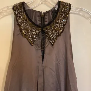 NWT H&M Sleeveless silver‎ dress thumbnail 12