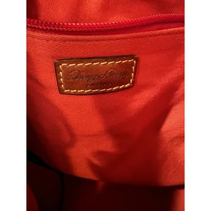 Dooney & Bourke Nylon Tobi Tote Leather Handles DB Pink Brown‎ thumbnail 9