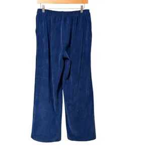 Liverpool Los Angeles Blue Corduroy Wide Leg Pull On Pants Size M NEW thumbnail 4
