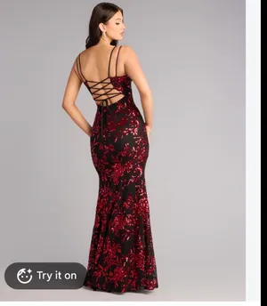 Windsor Angela Floral Sequin Dress thumbnail 2