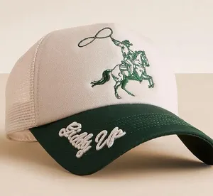 Worn/West | Giddy Up Trucker Hat Green thumbnail 1
