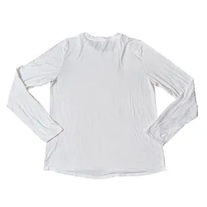 Free Fly Bamboo Long Sleeve Tee Women Large White Good‎ Outdoor Performance Top thumbnail 5