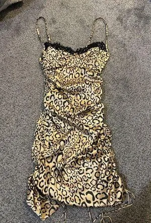 For Love and Lemons Frankie Leopard Dress thumbnail 1