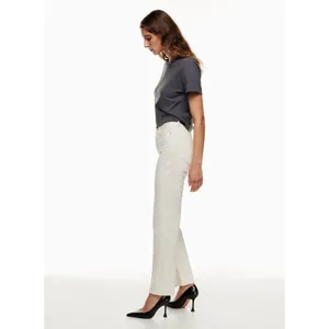 Aritzia Denim Forum The Joni High Rise Loose Jeans 24 White Ecru Straight Leg thumbnail 7