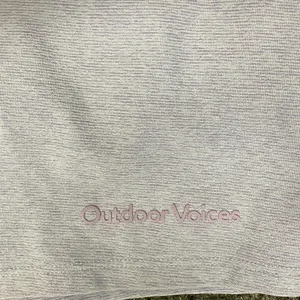 Outdoor Voices Shorts Periwinkle Blue Lavender Athletic Running Workout Small thumbnail 2