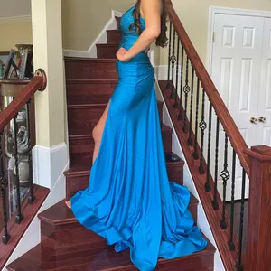 Blue Sherri Hill Dress thumbnail 4