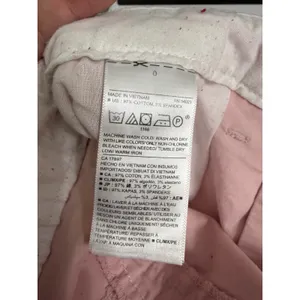 Old Navy Womens Pink Stretch Cotton Chino Shorts Size 0 Mid Rise Preppy‎ Summer thumbnail 5