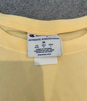 Champion Yellow T-shirt thumbnail 2
