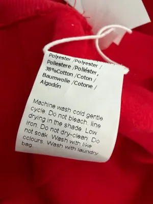 Fisoew Women's Red Mock Neck Pullover Sweatshirt Size M thumbnail 7