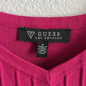 Guess Los Angeles Sleeveless Party Sheath Pink Dress Bondage Y2K 4 thumbnail 3
