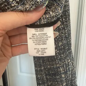 Joie Tweed Leather-Trim Zip-Up Bomber Jacket thumbnail 6