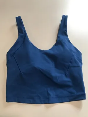Calia Women's Scoop Neck Support Tank in Cosmic Blue size XS NWT thumbnail 1