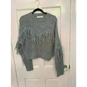 Bishop and Young Glam Slam Fringe Sweater‎ size S NWT thumbnail 2