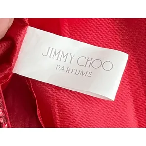 Jimmy‎ Choo Parfume Red Glitter Good Chain Clutch Shoulder Handbag COA thumbnail 4