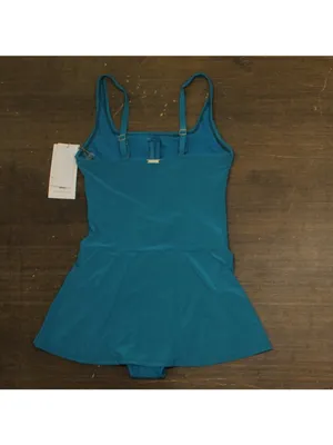 Beyond Control Dress with Grommet Detail One-Piece Northern Lights Blue Green 8 thumbnail 2