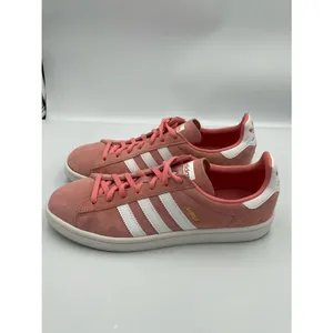Adidas Campus Pink Suede Sneakers Womens 9.5 Casual Retro Streetwear Skater thumbnail 2
