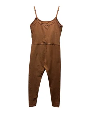 Beyond Yoga Spacedye Uplevel Midi Jumpsuit Size M In Caramel Toffee thumbnail 4