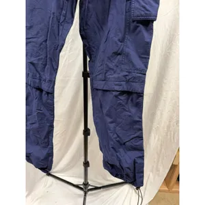 Abercrombie Vintage ‎ 90's Y2K Womens Navy Relaxed Utility Cargo Paratrooper Pants Sz 6 thumbnail 3