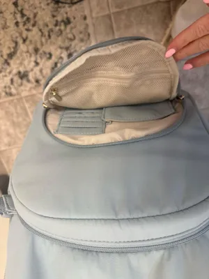 Cute travel backpack Blue thumbnail 3