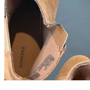 Sonoma Womens Brown Faux Suede Chelsea Ankle Boots Size‎ 7.5 BRANTLEE Western thumbnail 11